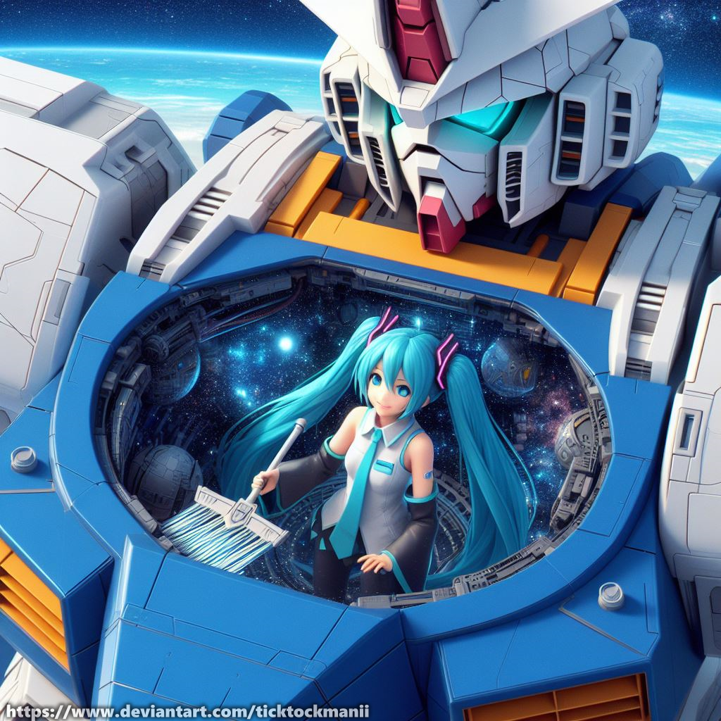 Inside the Gundam cockpit.074 by TickTockManII on DeviantArt