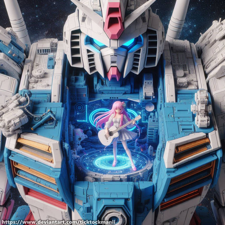 Inside the Gundam cockpit 1NQO by TickTockManII on DeviantArt