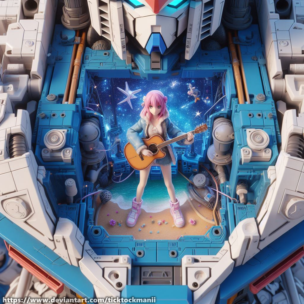 Inside the Gundam cockpit.777 by TickTockManII on DeviantArt