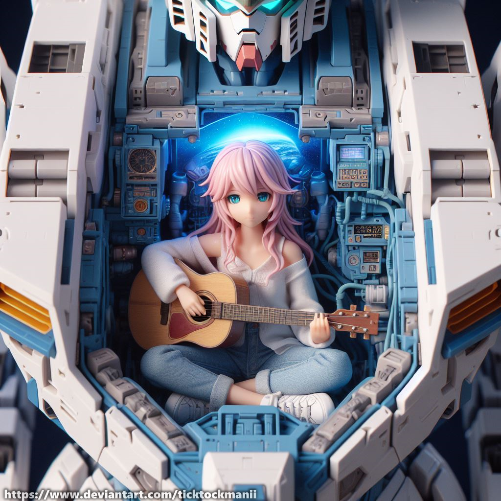 Inside the Gundam cockpit 4.e by TickTockManII on DeviantArt