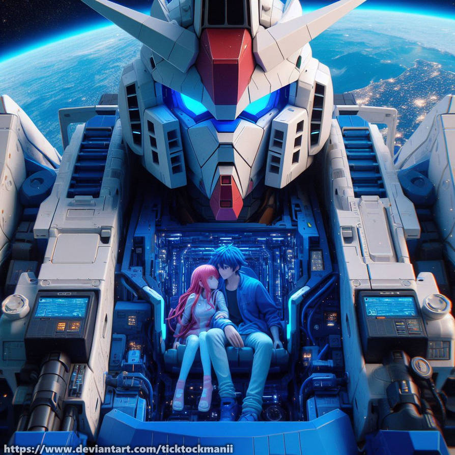 Inside the Gundam cockpit XX 2NO by TickTockManII on DeviantArt
