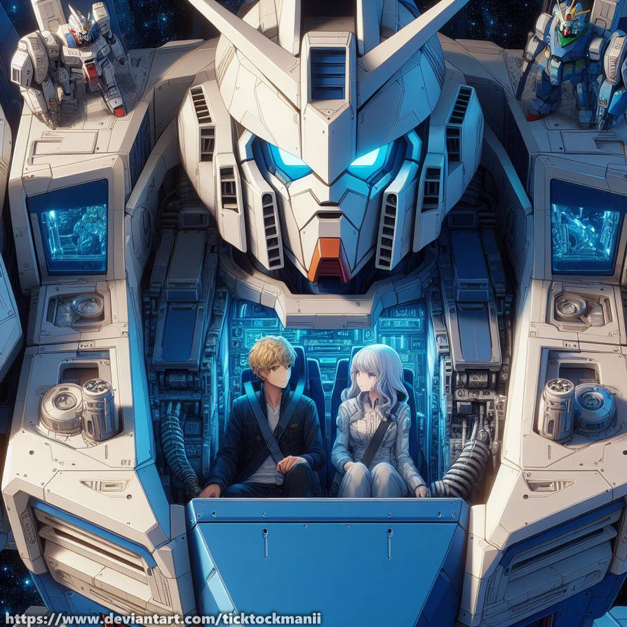 Inside the Gundam cockpit XX.159 by TickTockManII on DeviantArt