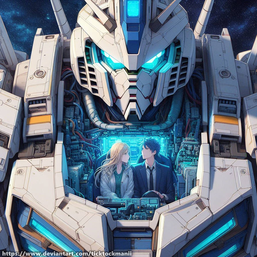 Inside the Gundam cockpit XX.159 by TickTockManII on DeviantArt