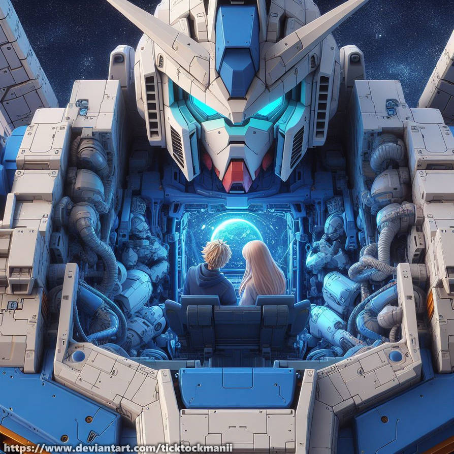 Inside the Gundam cockpit XX.988 by TickTockManII on DeviantArt