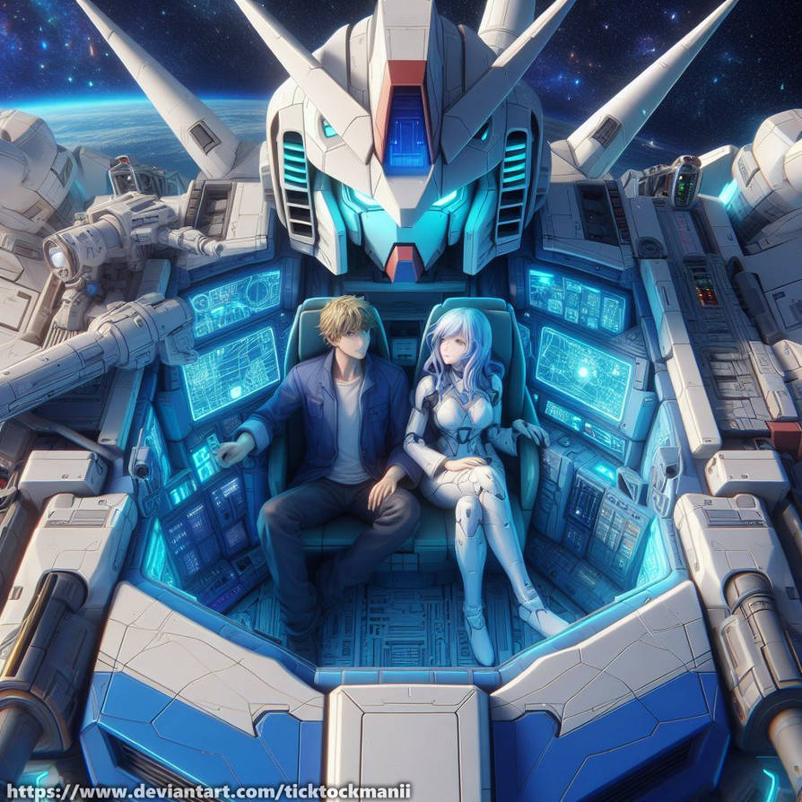 Inside the Gundam cockpit XX.851 by TickTockManII on DeviantArt