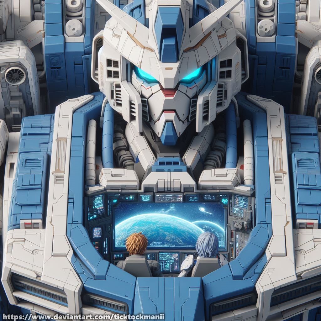 Inside the Gundam cockpit XX.340 by TickTockManII on DeviantArt