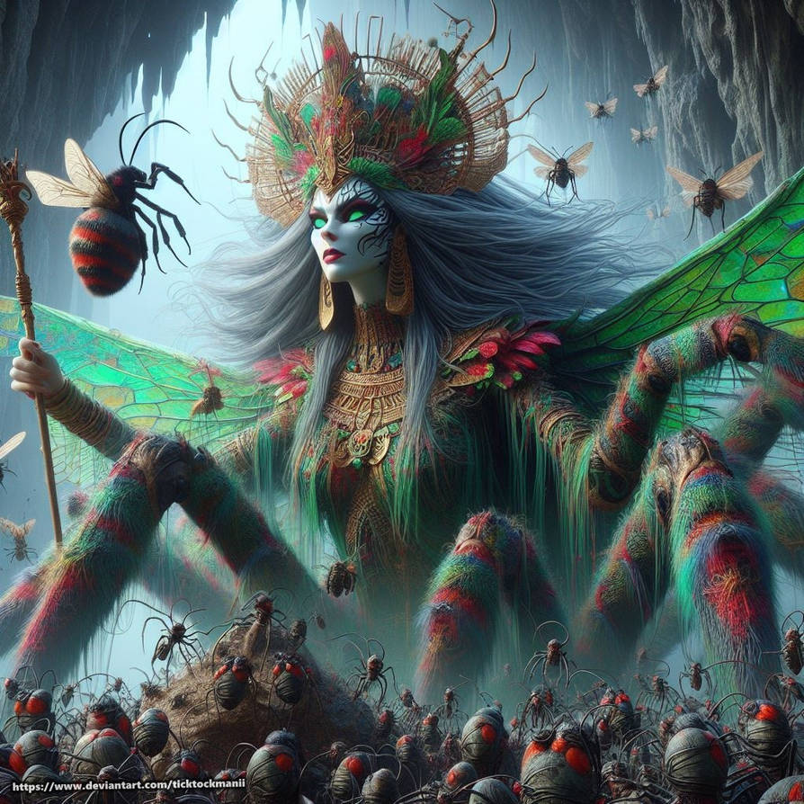 Deviantart Insect King insect queen by TickTockManII on DeviantArt