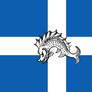 Principality of Thalassini Flag - Fictional State