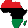 Africa Flag-Map