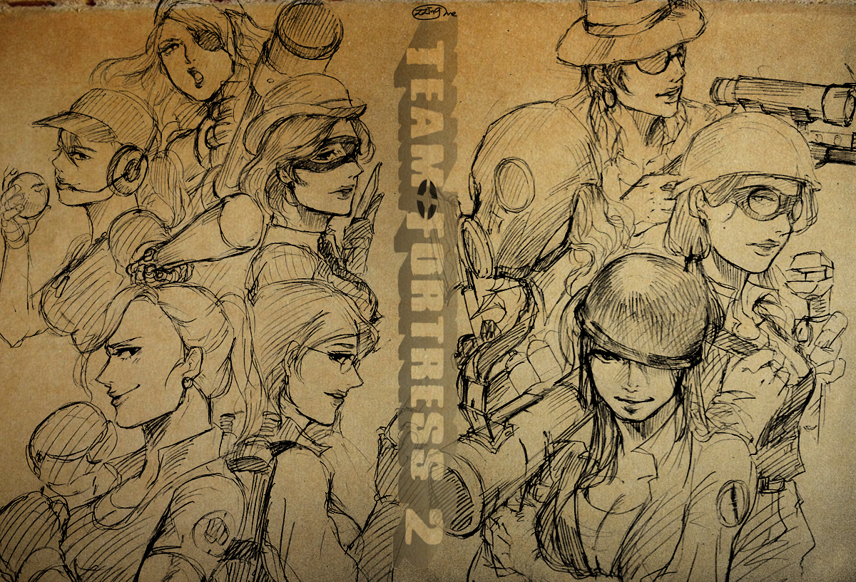 Team Fortress 2 girls