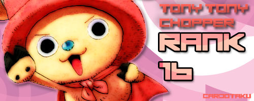 Chopper Ranks Tony Tony Chopper: Rank 16 by CardOtaku on DeviantArt