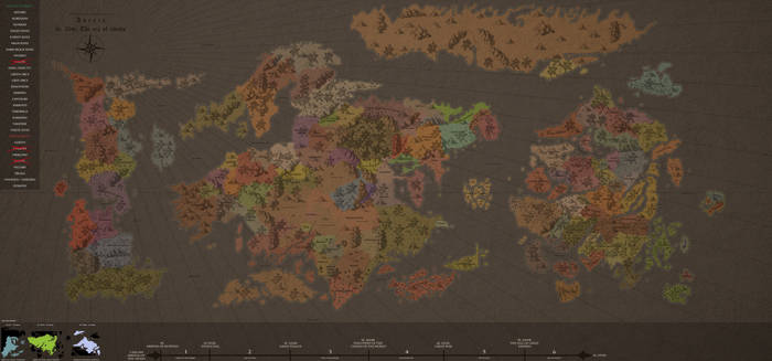 Aneria - World Map / V.16