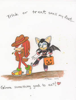 Happy Halloween- KnuxRouge