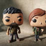 Joel and Ellie pops