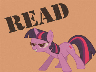 Twilight Orders you to Read Wallpaper