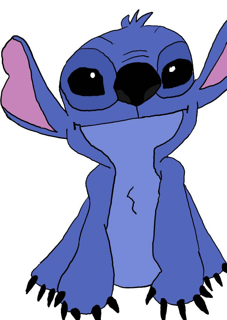 Stitch in color by ElizabethVonsweet on DeviantArt