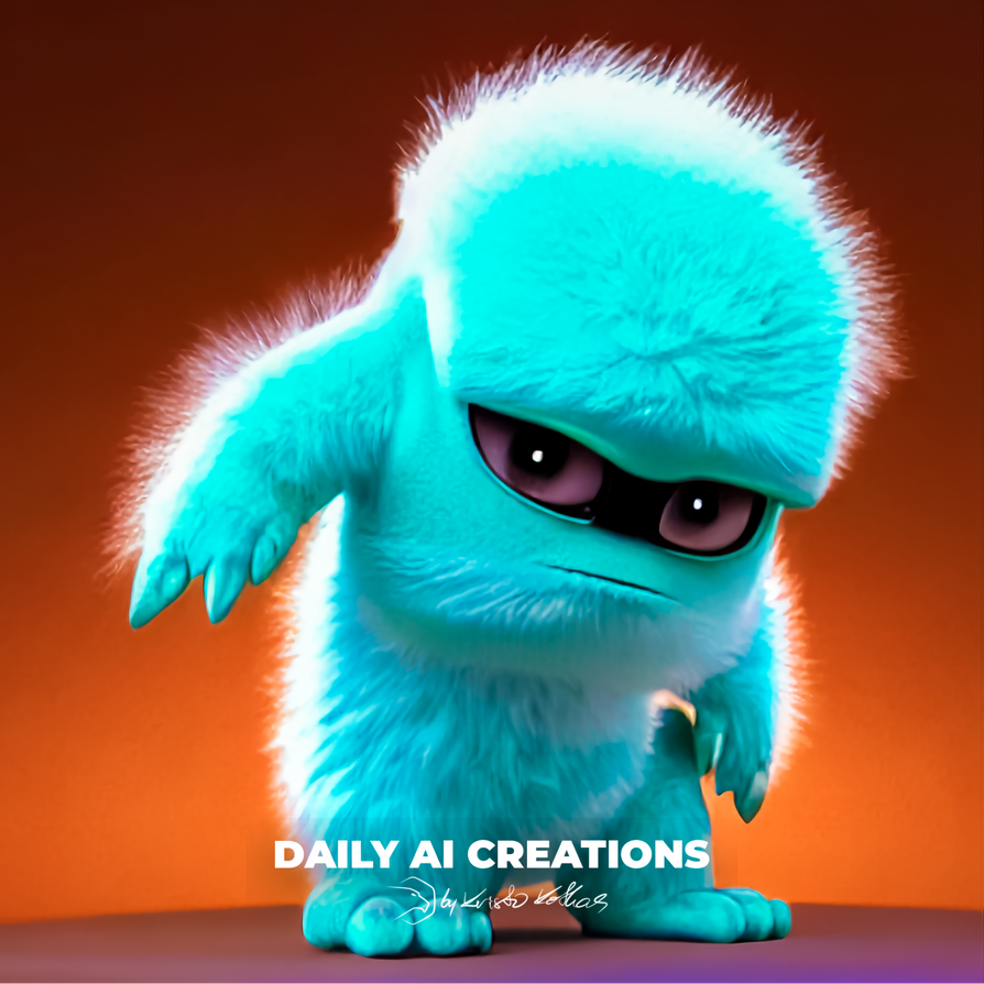 Cute fluffy alien by fxstyle on DeviantArt