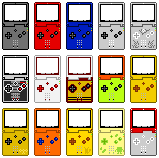 Gameboy Advance SP (Pixel-art) by AloneAgainstPixels