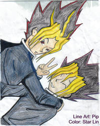 Yami and Yugi, coart