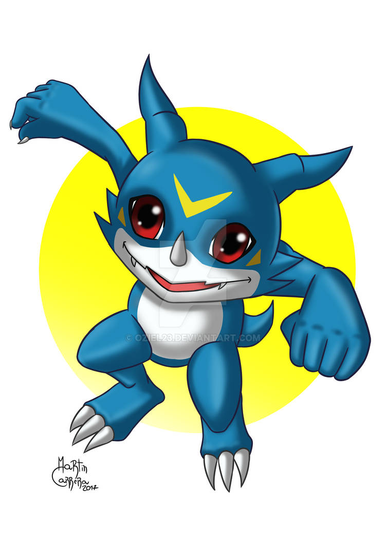 Buff Veemon Veemon by oziel23 on DeviantArt