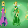 W.I.T.C.H. as Winx: Cornelia fairy of Earth