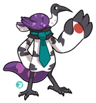 Bavom #202 - Straw Neck Ibis by Beaniamasterlist
