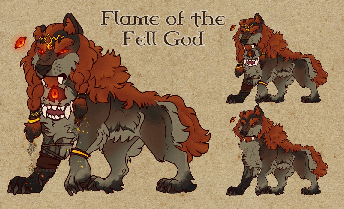 Design| Flame of the Fell God by SwordsandSpectacles on DeviantArt