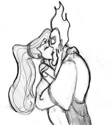 Hades and Meg from my comic 2