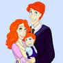 Arthur, Molly, and baby Bill