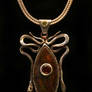 Snakes and the Goddess Pendant