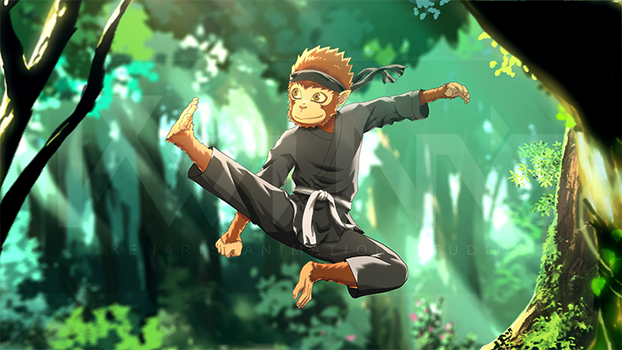 monkey karate