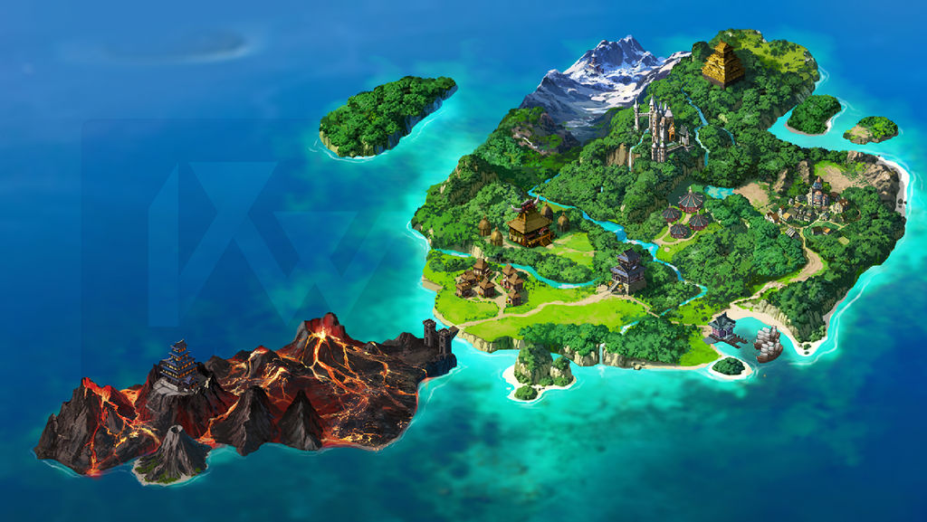 Map.png Deviantart World Map by iokoshi on DeviantArt