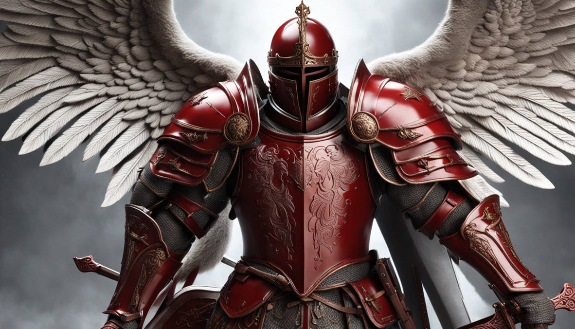 Angel Red Line Guardian angels forming lines, as a knight there by inVertigo88 on ...