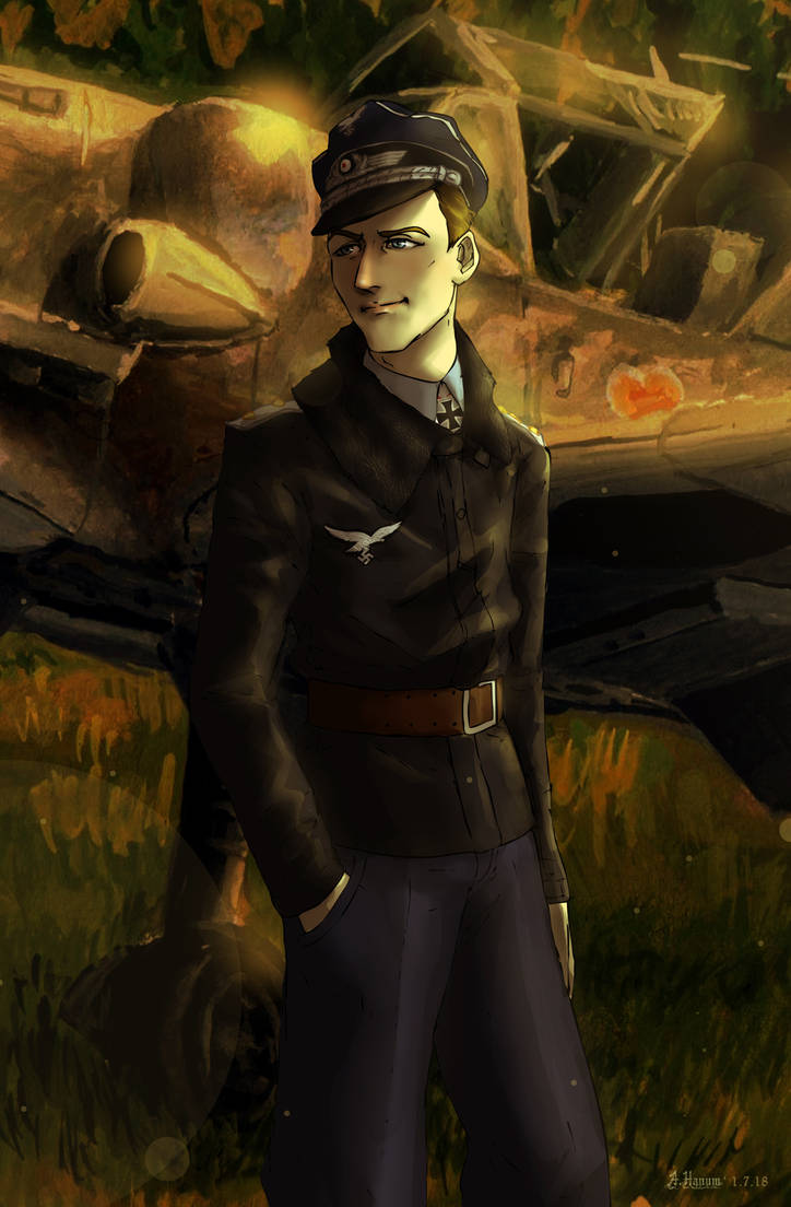 Erich Hartmann by Doqida