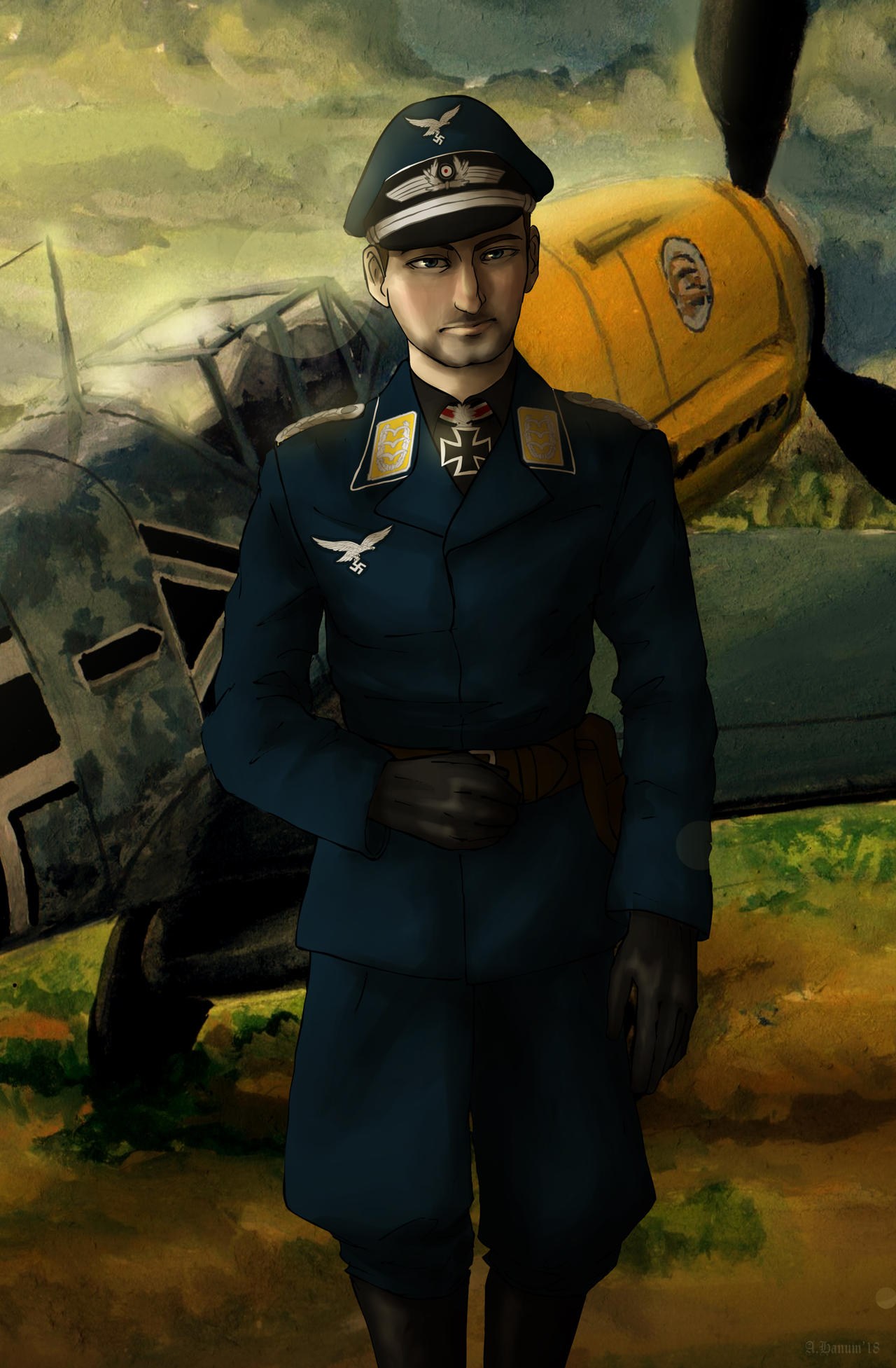 Werner Molders by Doqida