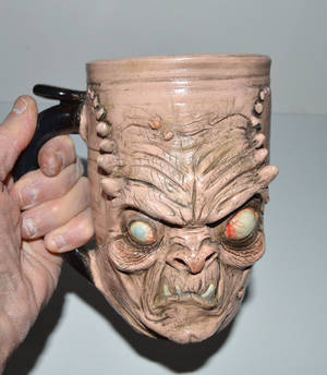 Zombie Demon large mug 20 oz