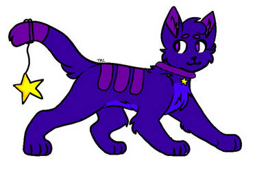 (OPEN) (10 Points) Galaxy Cat Adoptable