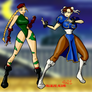 Pin up Street Fighter