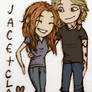 Jace and Clary Cuteness