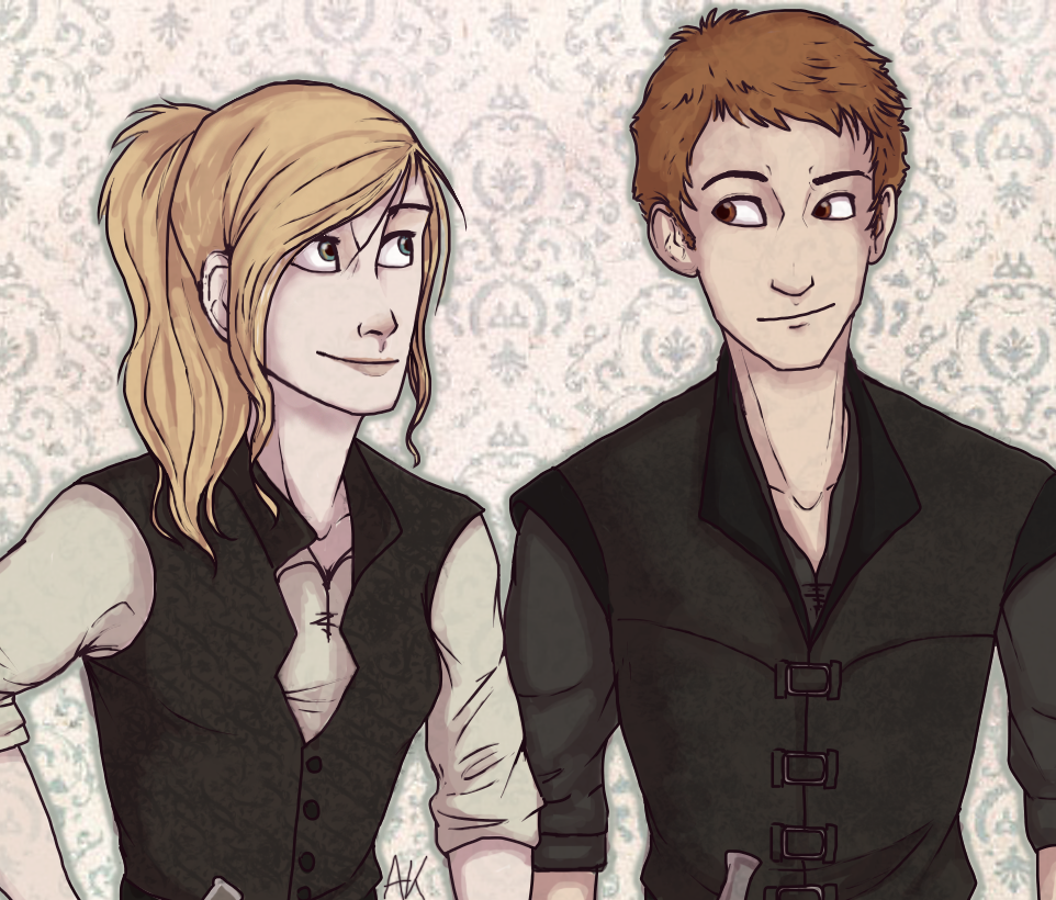 Chaol + Celaena- Looking Better In Black