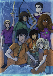 The Heroes Of Olympus by Deesney