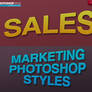 Free Marketing Layer styles for Photoshop