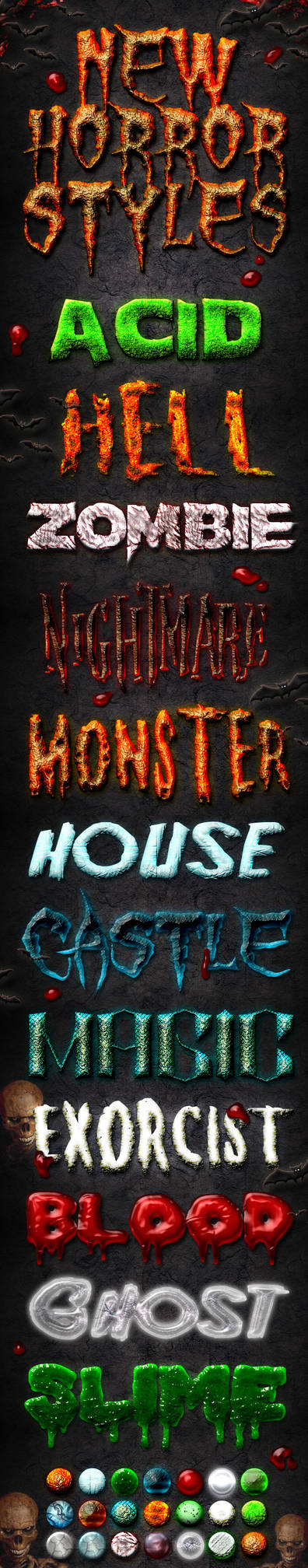 Horror Style R Photoshop Horror Styles by designercow on DeviantArt
