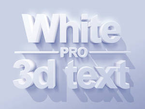 Pro 3D text styles Mockups