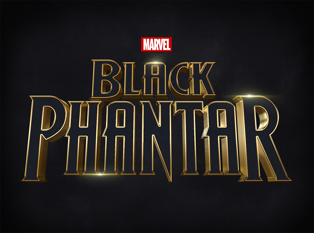 black panther photoshop text effect