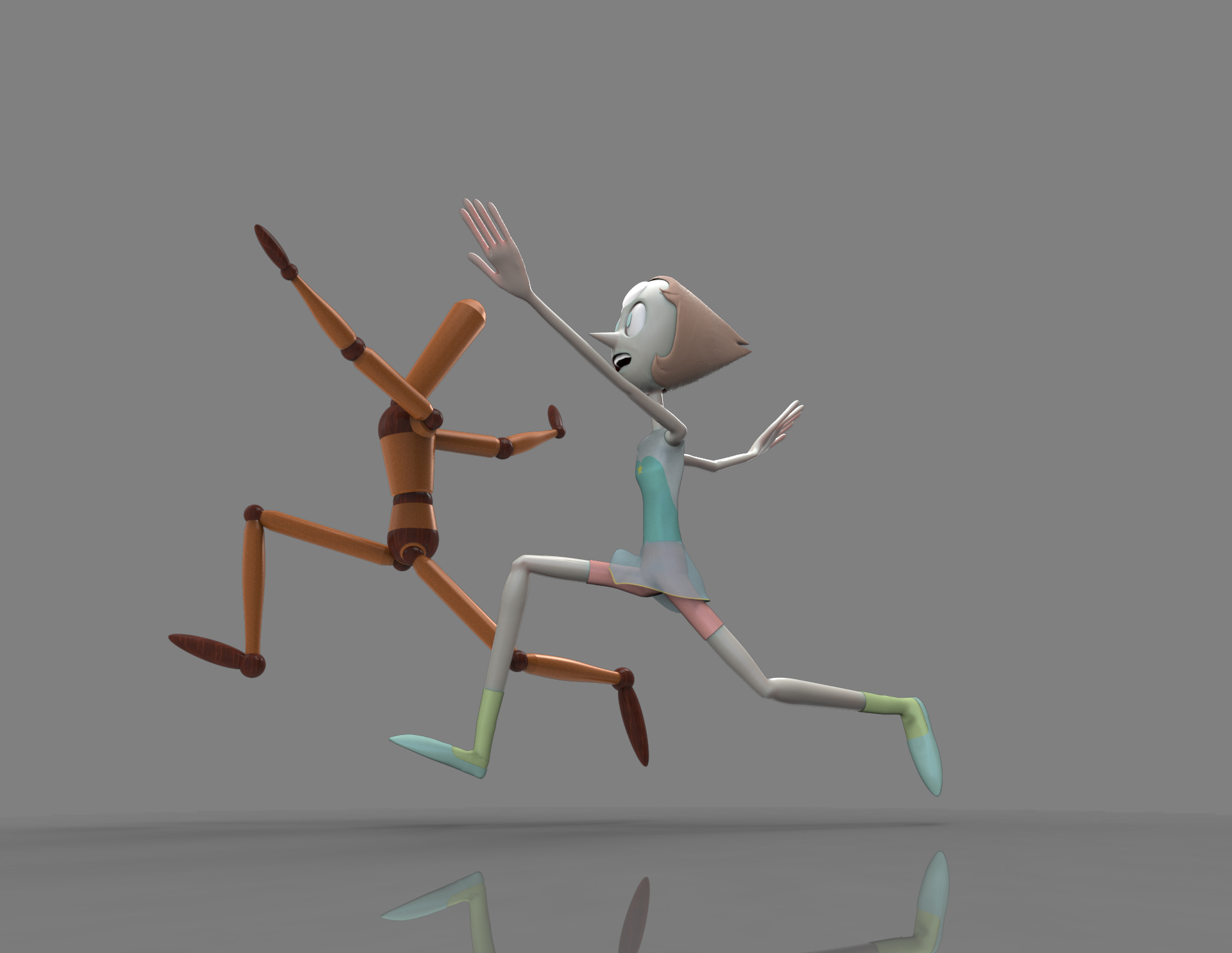 Pearl posed - CGI Steven Universe