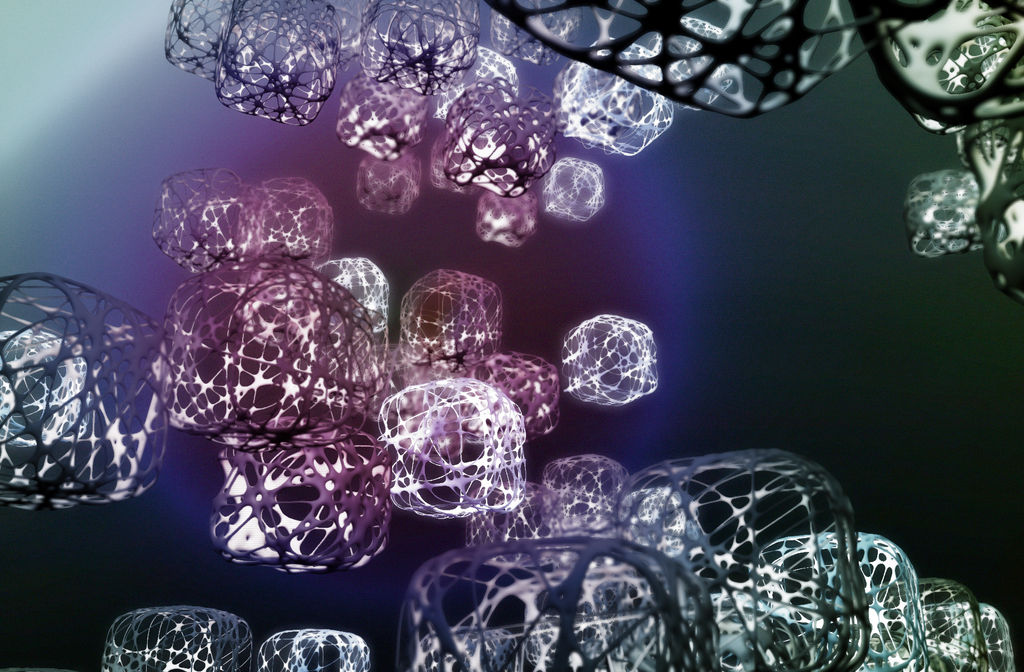 Zbrush Doodle: Day 1212 - String Cubes by UnexpectedToy on DeviantArt