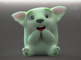 Zbrush Doodle: Day 2160 - Surprised Goblin