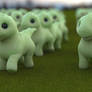 Zbrush Doodle: Day 2184 - Dino Herd