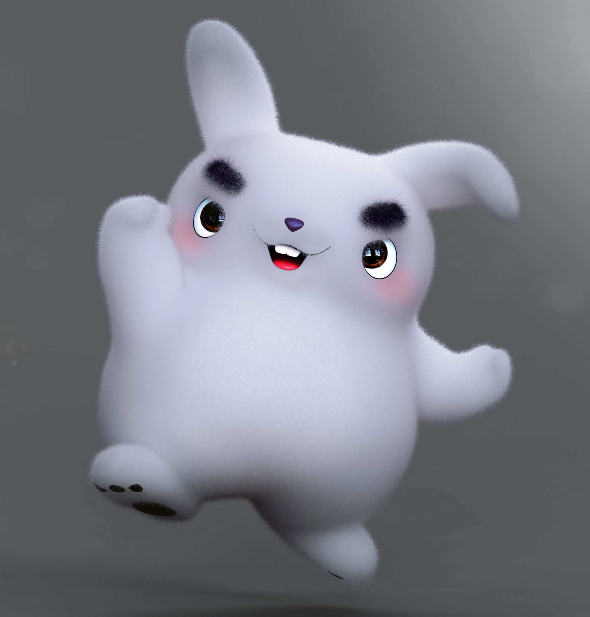 Zbrush Doodle: Day 2284 - Bunny with a Laptop by UnexpectedToy on ...
